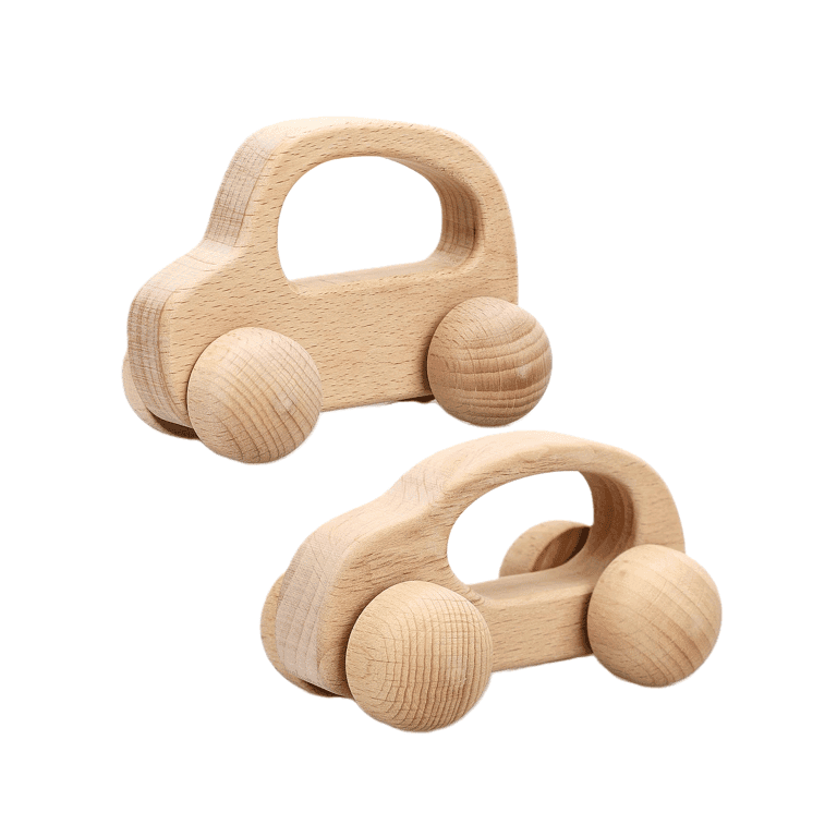 Toy Life 2 Piece Wooden Cars Set 1