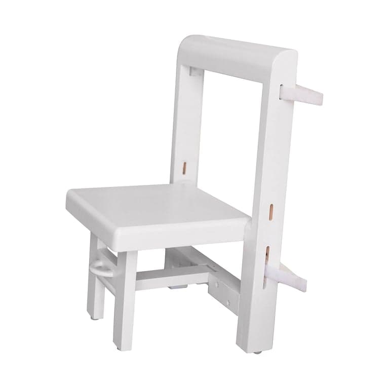 Busy Kids Fold 'N Store Step Stool White