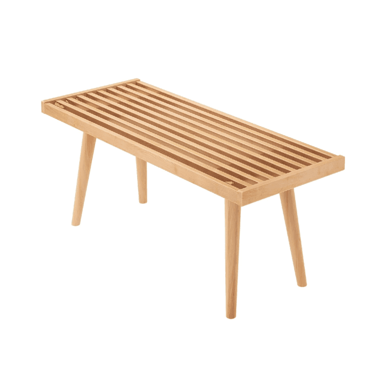 Plank+Beam Entryway Bench 41.25 Inches Natural