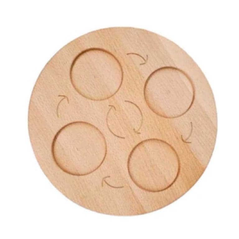 Green Elephant Home and Toys Reversible Life Cycle Tray