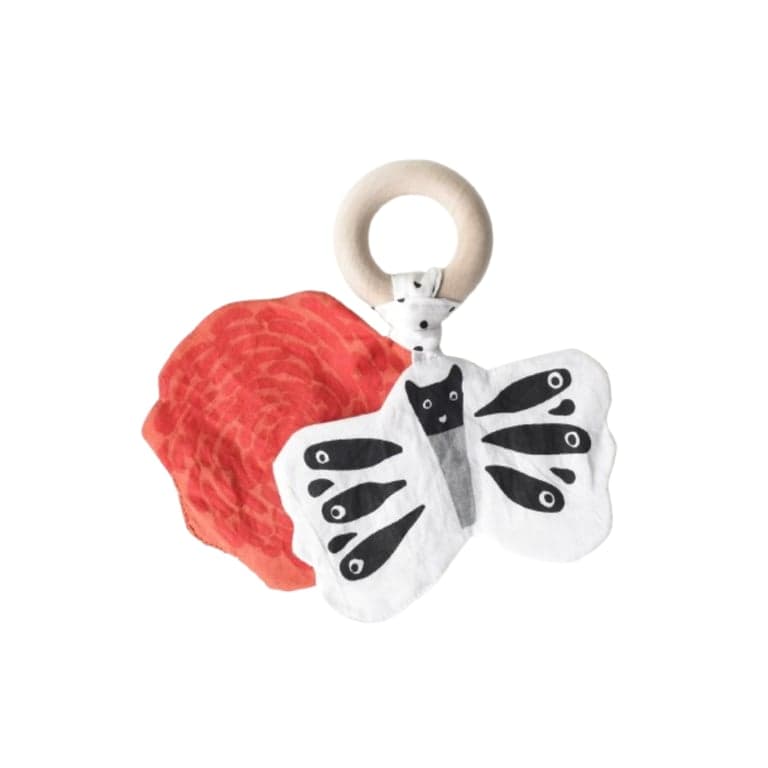 Wee Gallery Crinkle Teether Butterfly