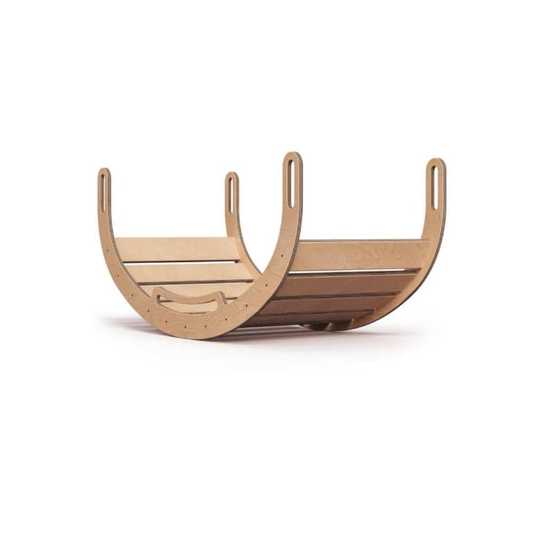 All Circles PlayArch XL Large Wooden Climber and Rocker