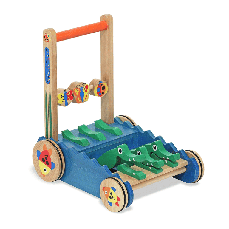 Melissa & Doug Activity Walker Deluxe Chomp and Clack Alligator
