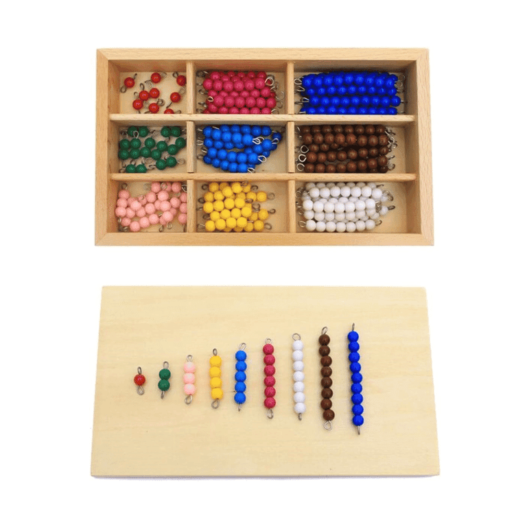 New Sky Enterprises Montessori Colored Bead Chains
