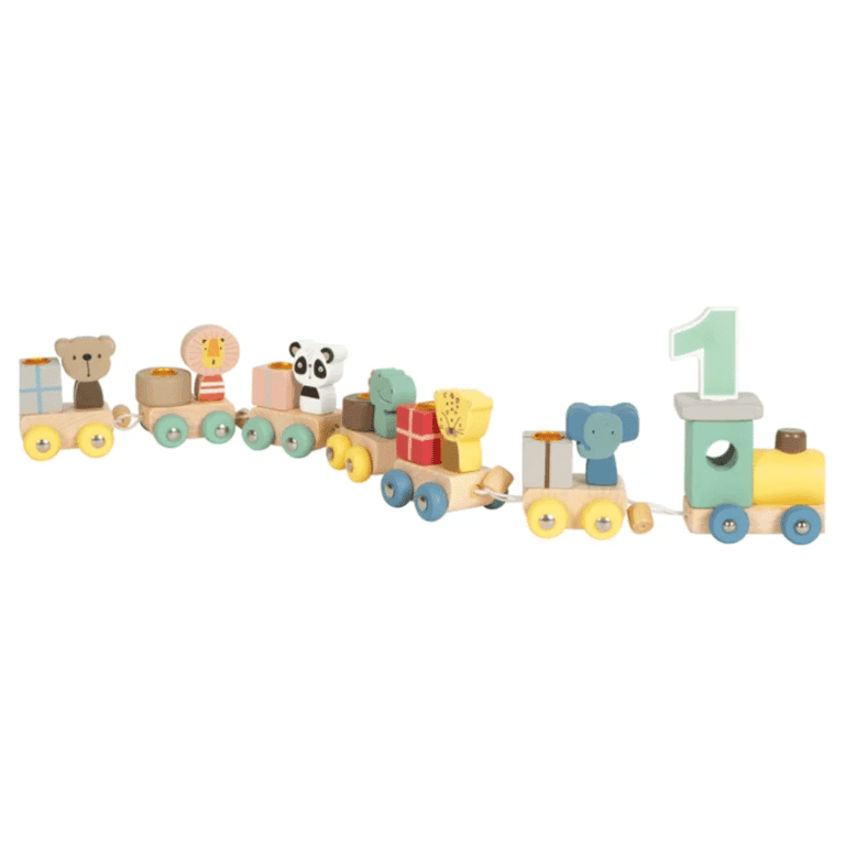 Small Foot Trenino di Compleanno in Legno