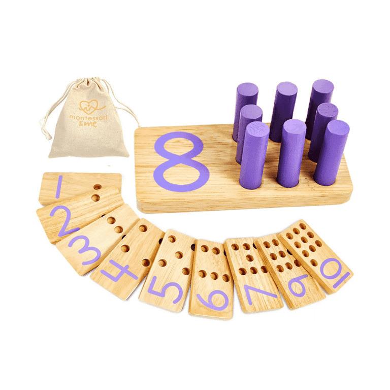 Montessori & Me Counting Peg Board