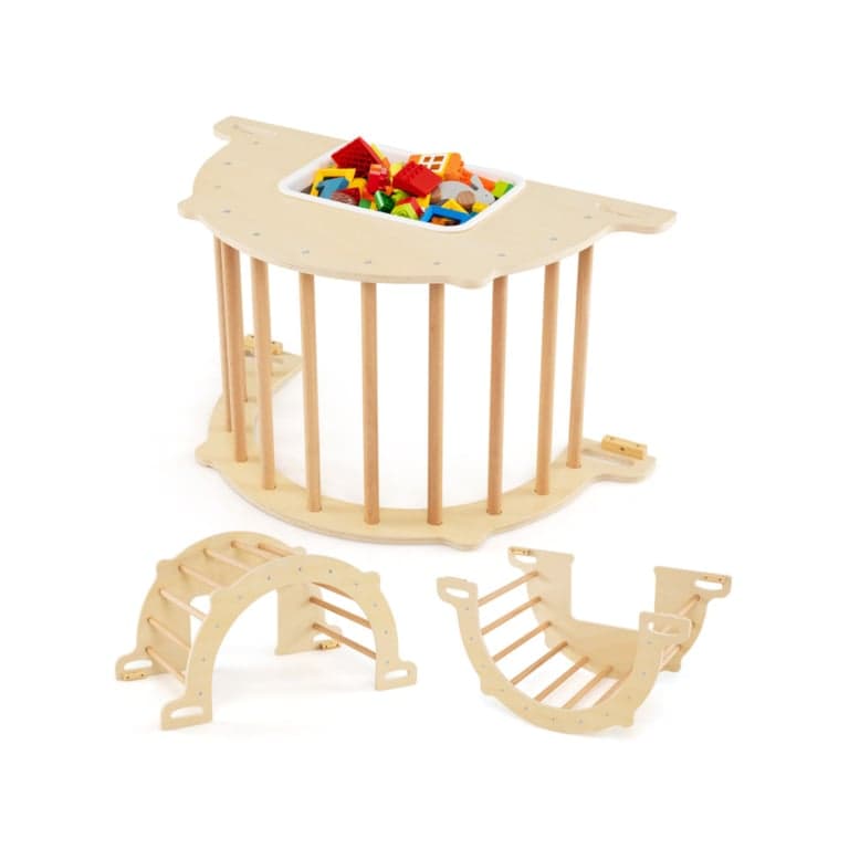 Costway Climbing Arch and Game Table Large