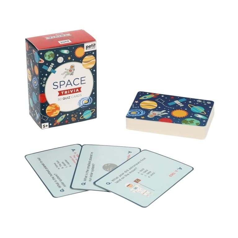Petit Collage Space Trivia Cards