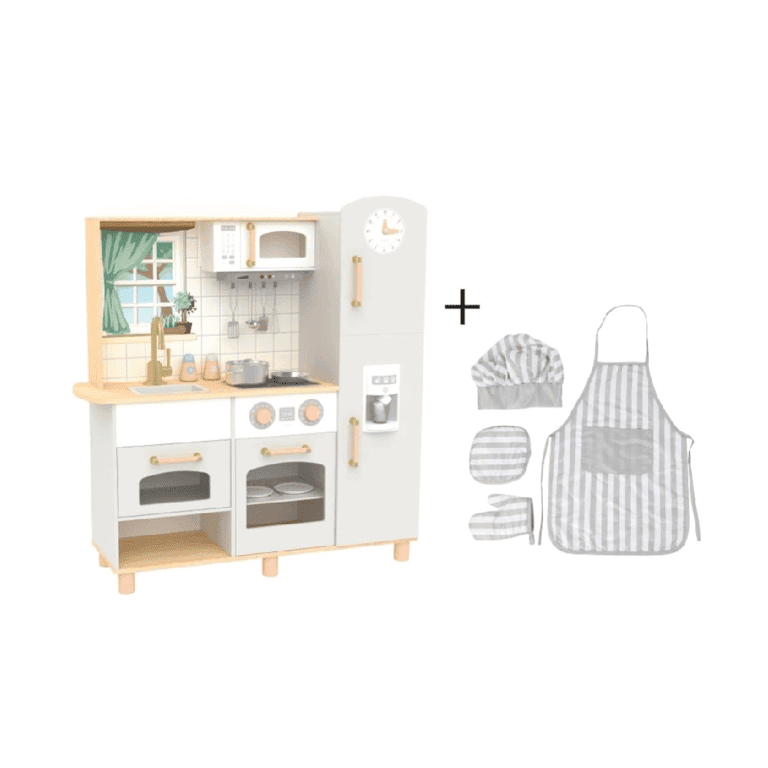 Elis Design Cucina Giocattolo con Grembiule Premium