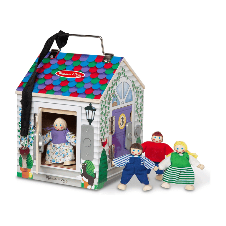Melissa & Doug Lock and Key Dollhouse