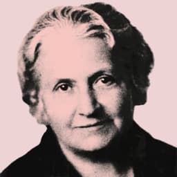 immagine di maria montessori