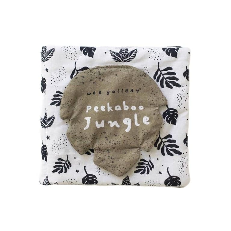 Wee Gallery Peek-A-Boo Soft Book Jungle