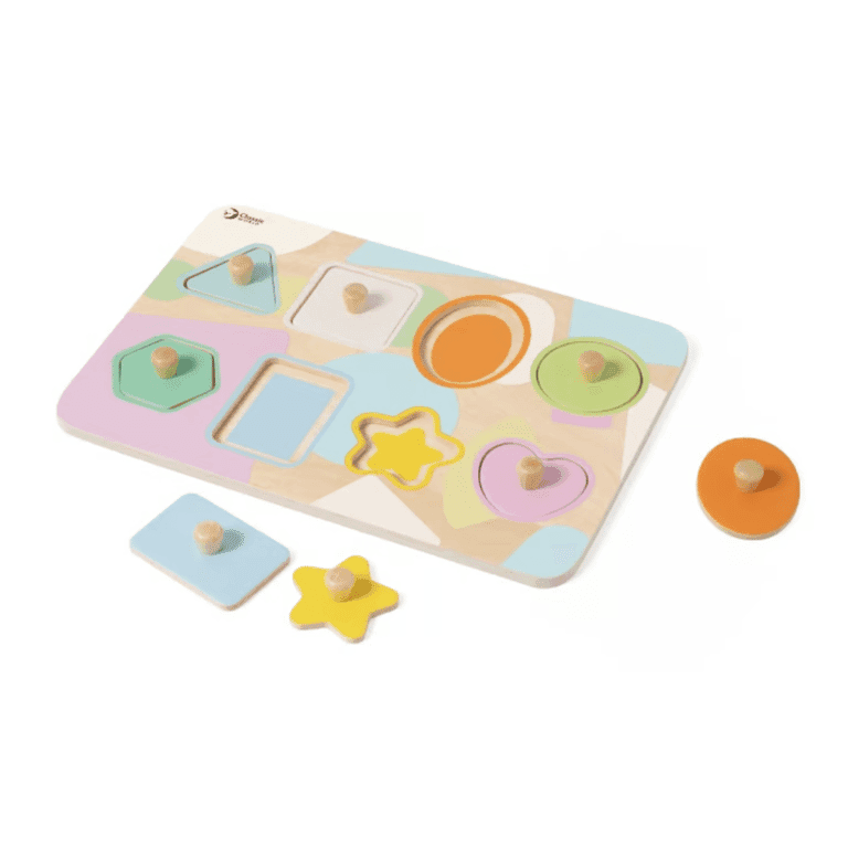 Classic World Puzzle a Forme con Pomelli 9