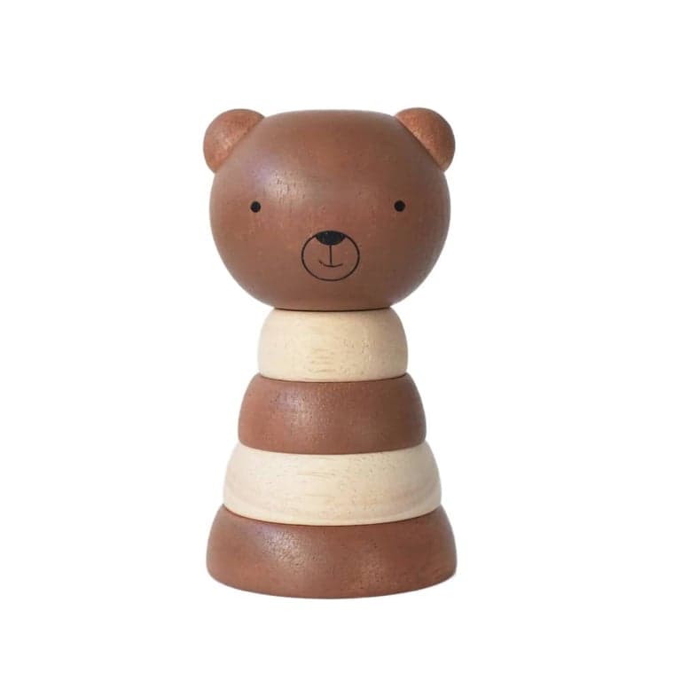 Wee Gallery Wood Stacker Bear