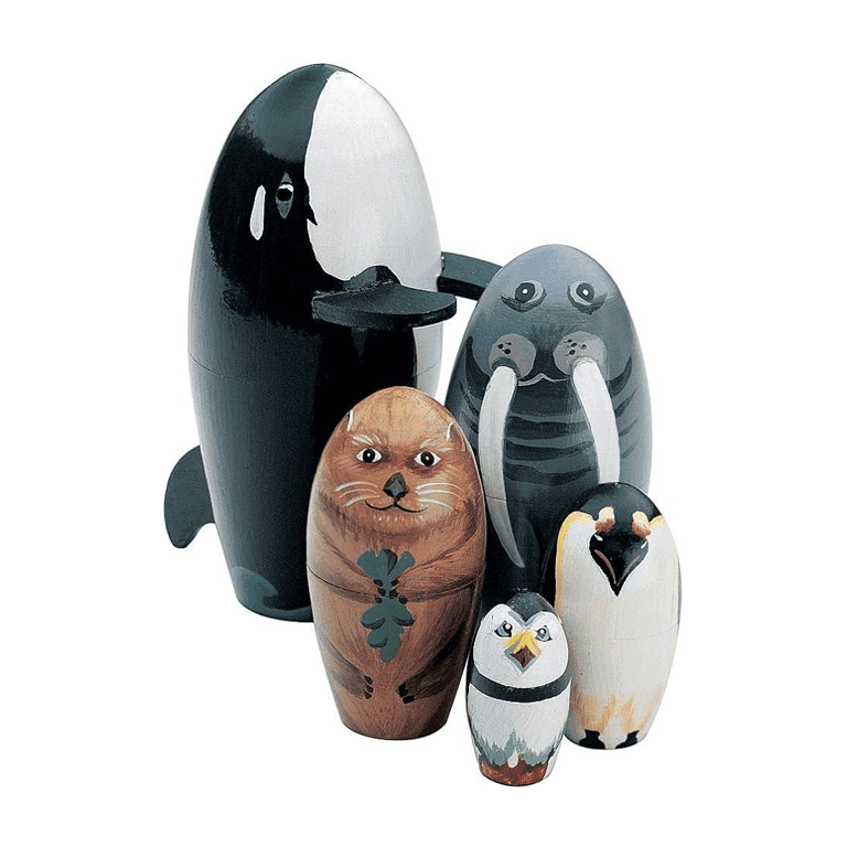 Bits and Pieces Willy and Friends Nesting Dolls