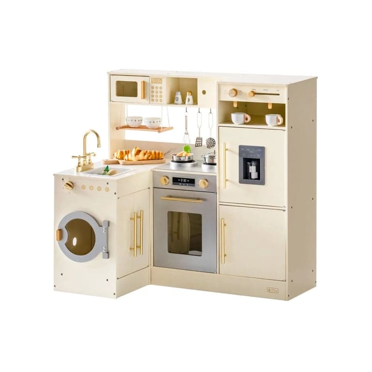 ROBUD Cucina Giocattolo ad Angolo Combinata