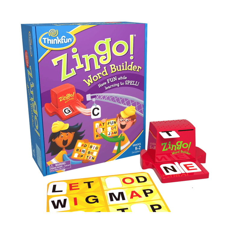 ThinkFun Card Game Zingo Word Builder