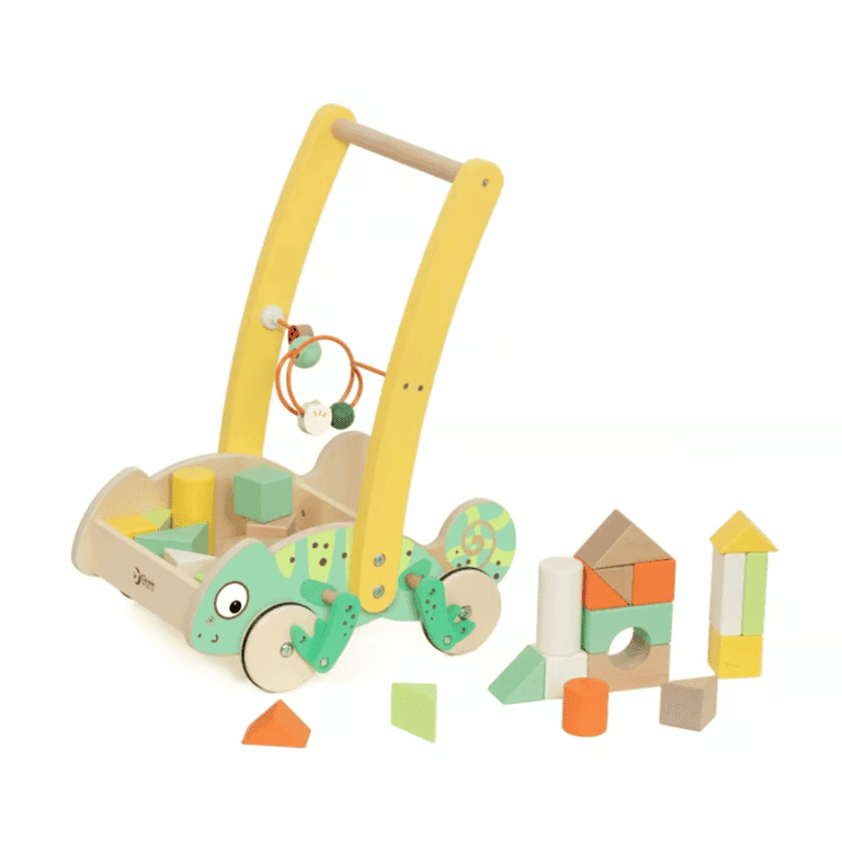 Classic World Spingi Camminatore Con Blocchi Camaleonte