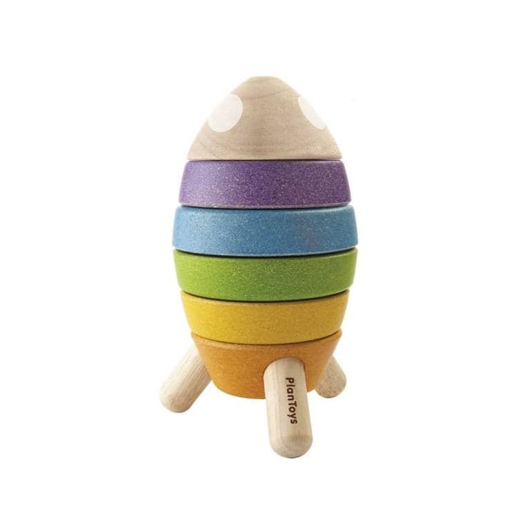 PlanToys Stacking Rocket