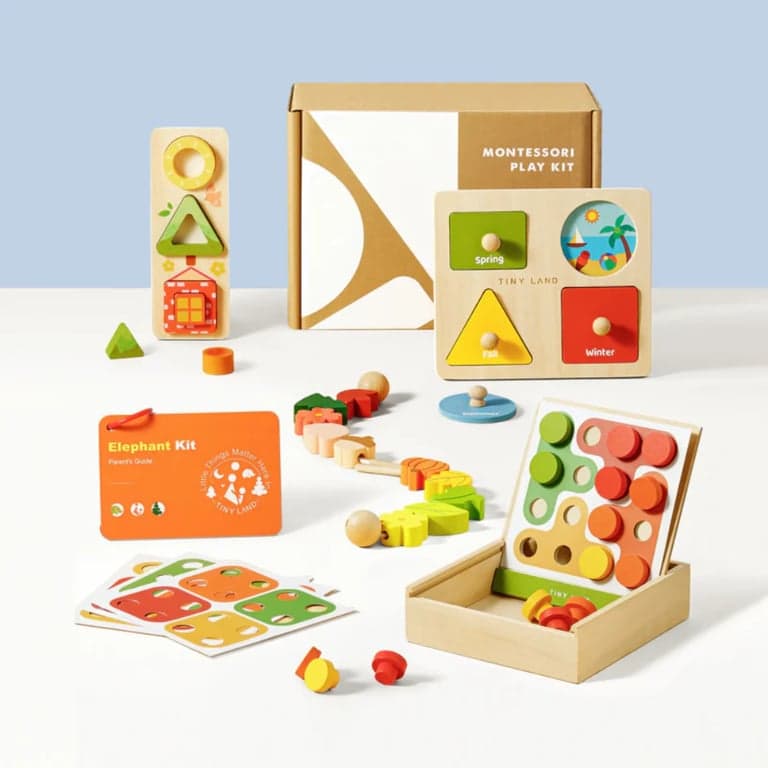 Tiny Land Montessori Toys for Toddlers (18–24 Months)