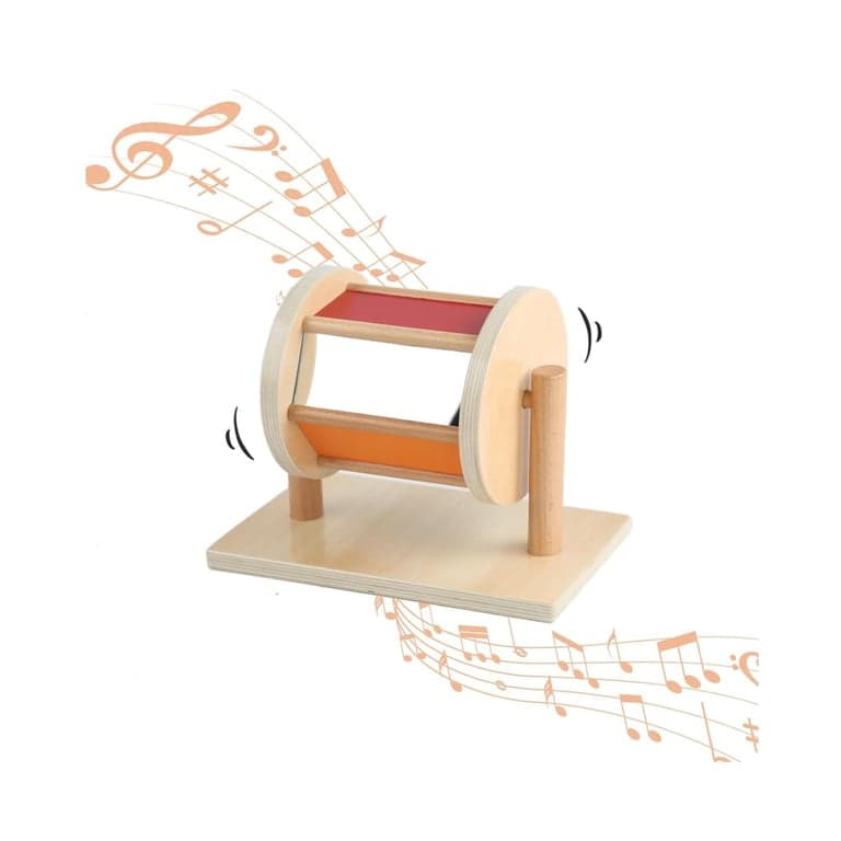 Adena Montessori Full-Size Spinning Drum Typical