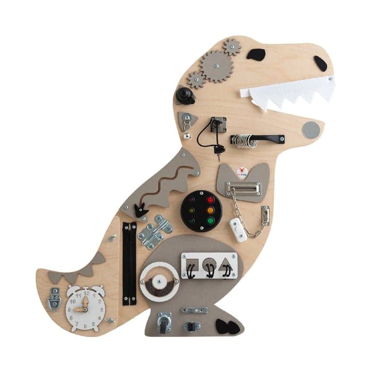 Foxy Family Busy Board Kosma il Dino Senza Nome Con Supporto