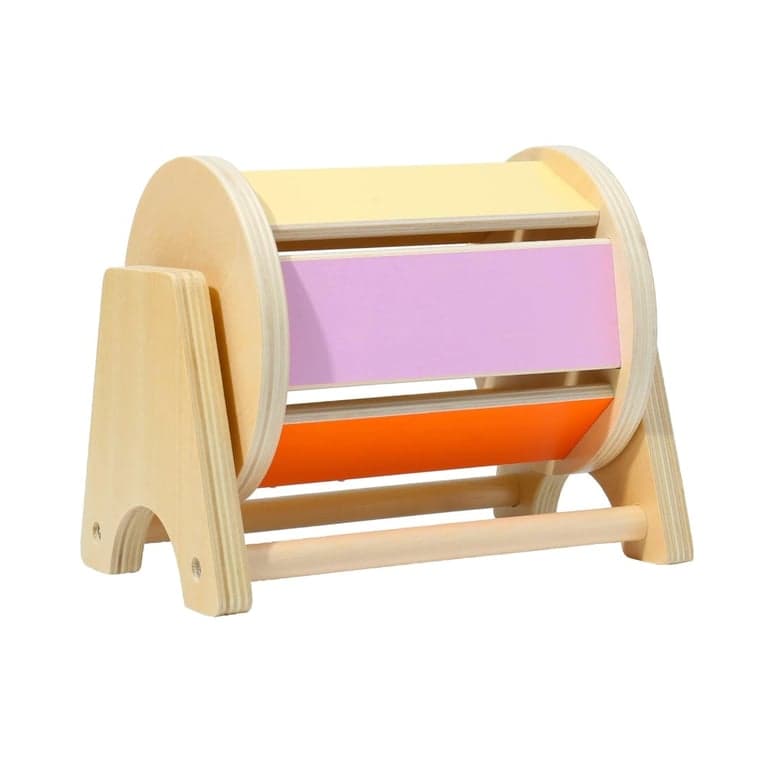 Montessori Mama Spinning Drum Rainbow