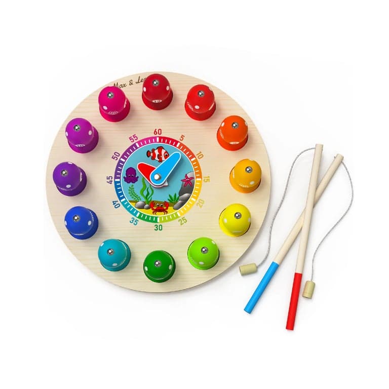 Max & Lea Tabellone per Smistare i Colori a Forma di Orologio