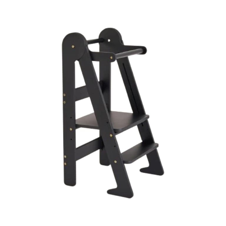 Piccalio Mini Chef Foldable Helper Tower Black