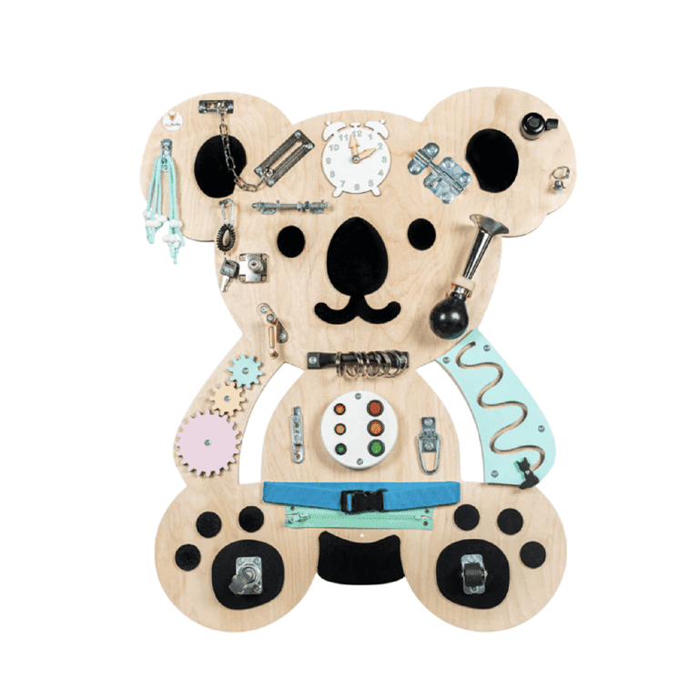 Foxy Family Busy Board Henry il Koala Senza Nome Senza Supporto
