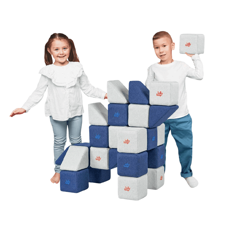 JollyHeap Set Mini di Blocchi Magnetici Morbidi 1526