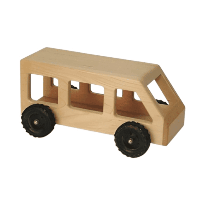 TAG Toys Montessori Wooden Toy Minivan