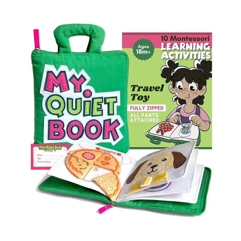 TAVVA My Quiet Book Green