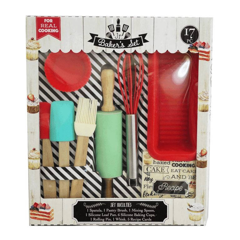 Handstand Kids 17-Piece Junior Baking Set With Recipes