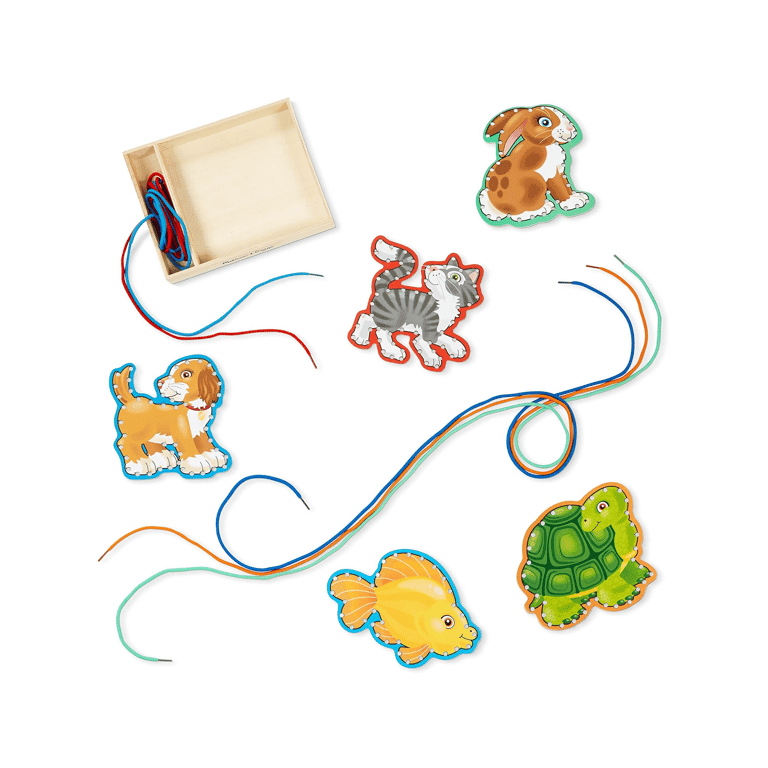 Melissa & Doug Lace and Trace Activity Set Pets