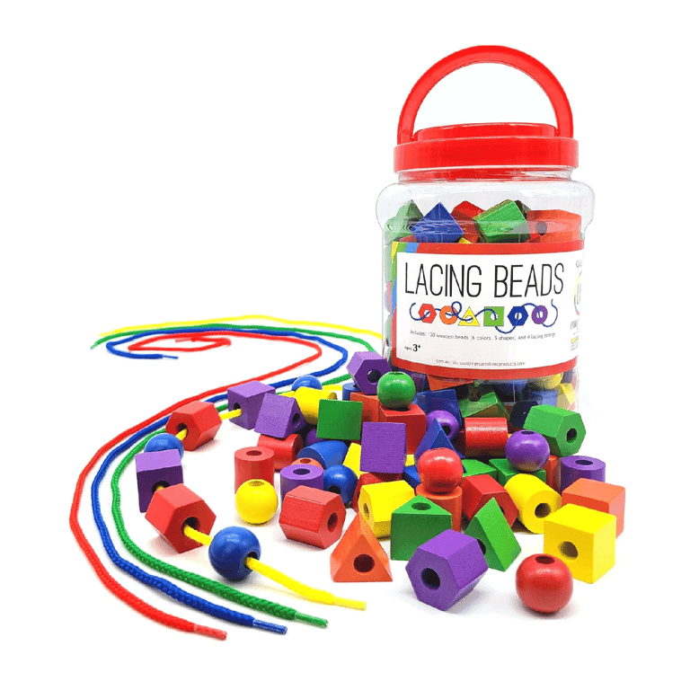 LMC Products Threading Beads 125 Pieces