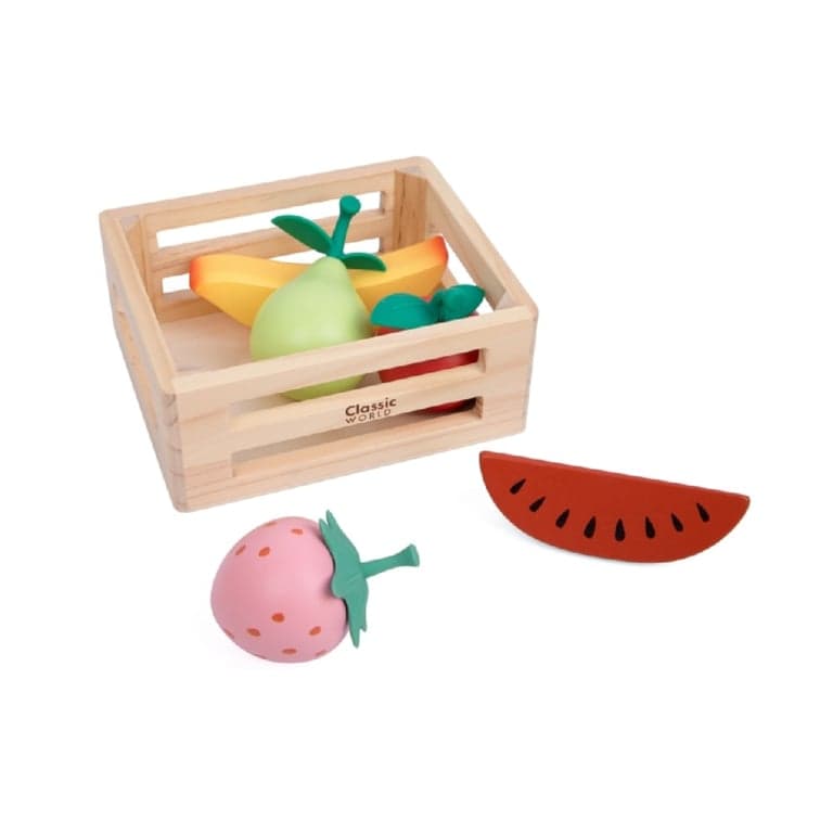Classic World Giocattoli di Frutta nel Cestino