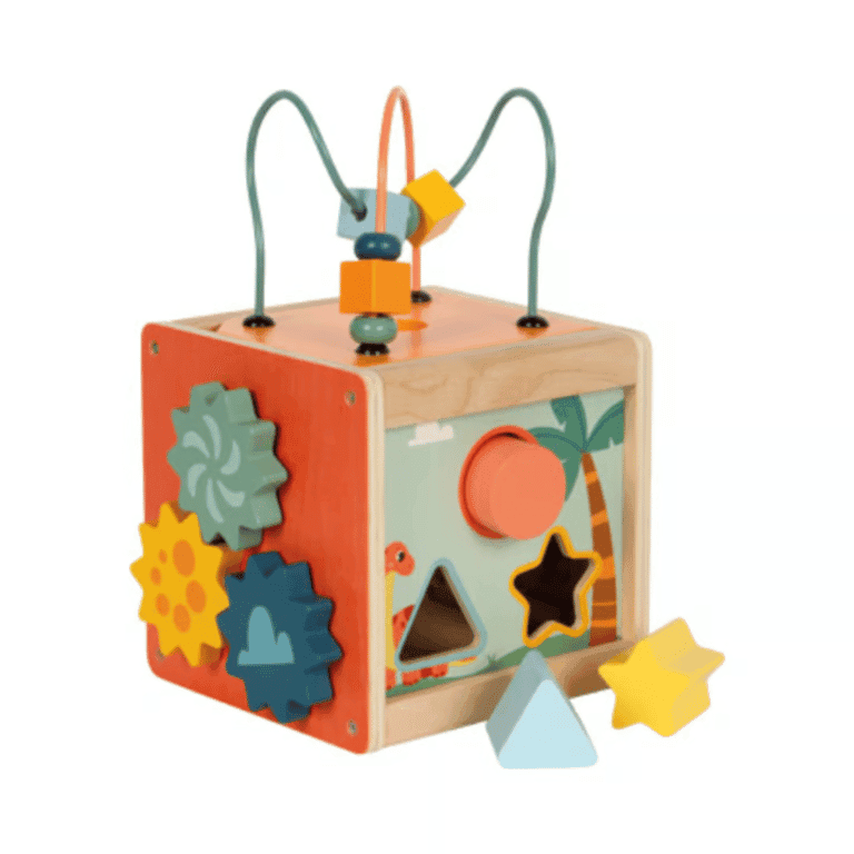 Small Foot Cubo Attività Dino
