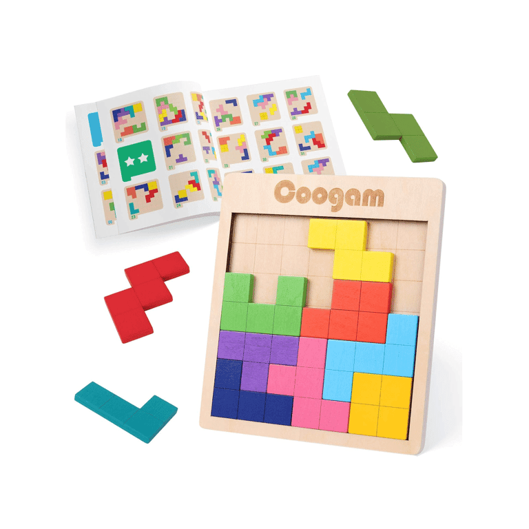 Coogam Wooden Tangram Puzzle