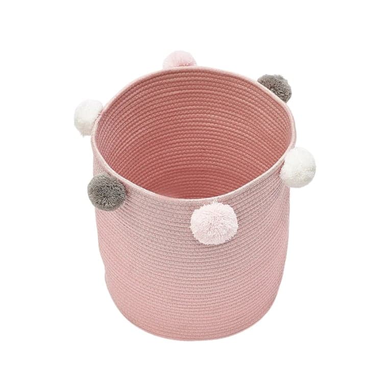 Wonder Space Basket Pom Poms Pink