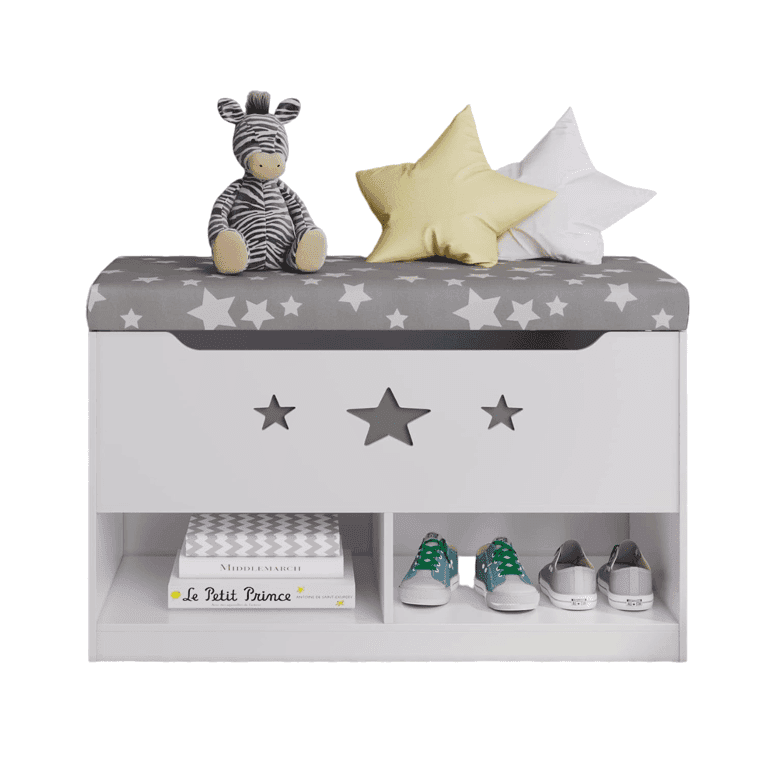 Sturdis Toy Box Bench Gray
