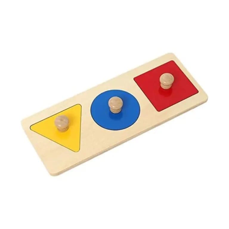 Adena Montessori Multiple Shape Puzzles 3 Pieces