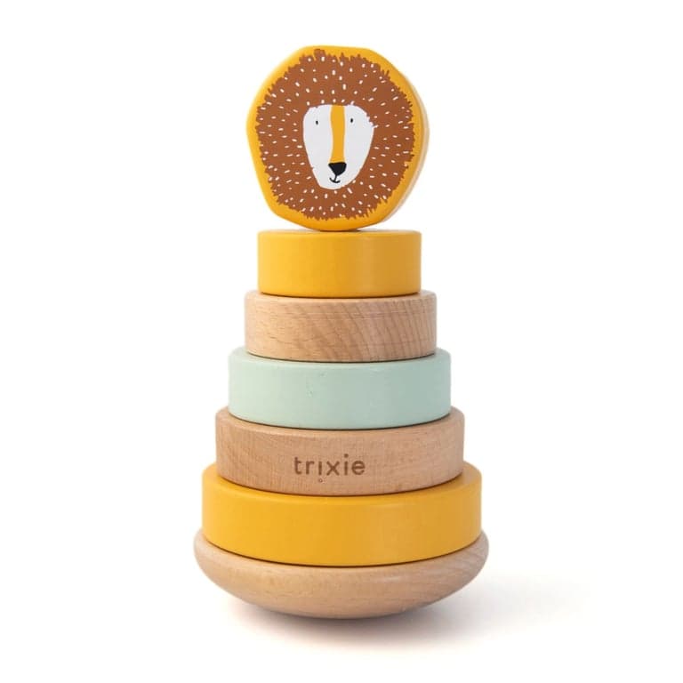 Trixie Torre Impilabile in Legno Leone