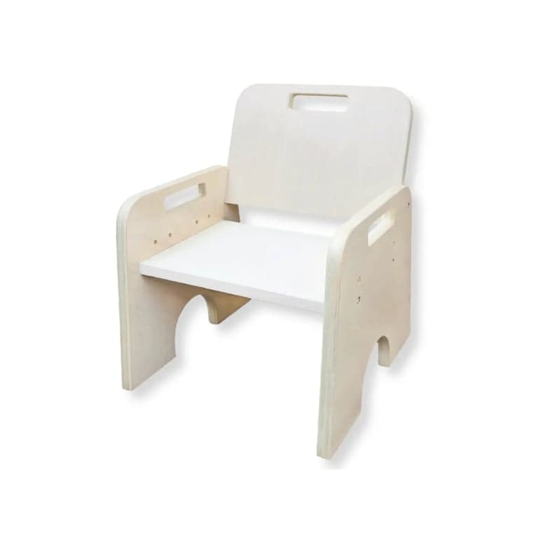 Sapiens Child Papaya Chair Small Birch