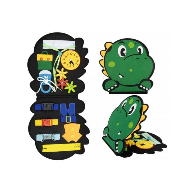 Clever Toys Box Dino Busy Board