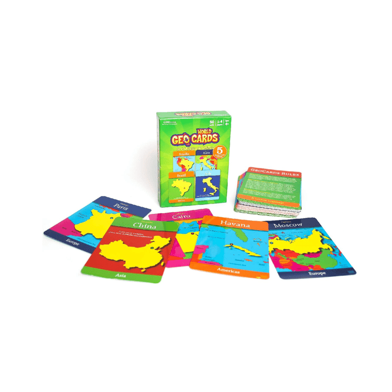 Geotoys World Capitals Cards