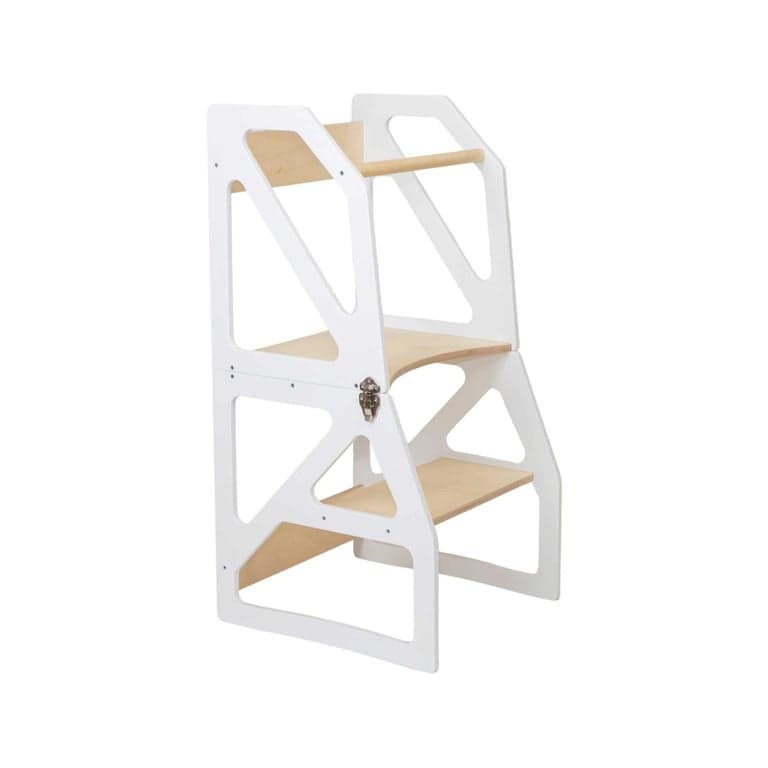 Lumbary Torre da cucina trasformabile Modustep bianca