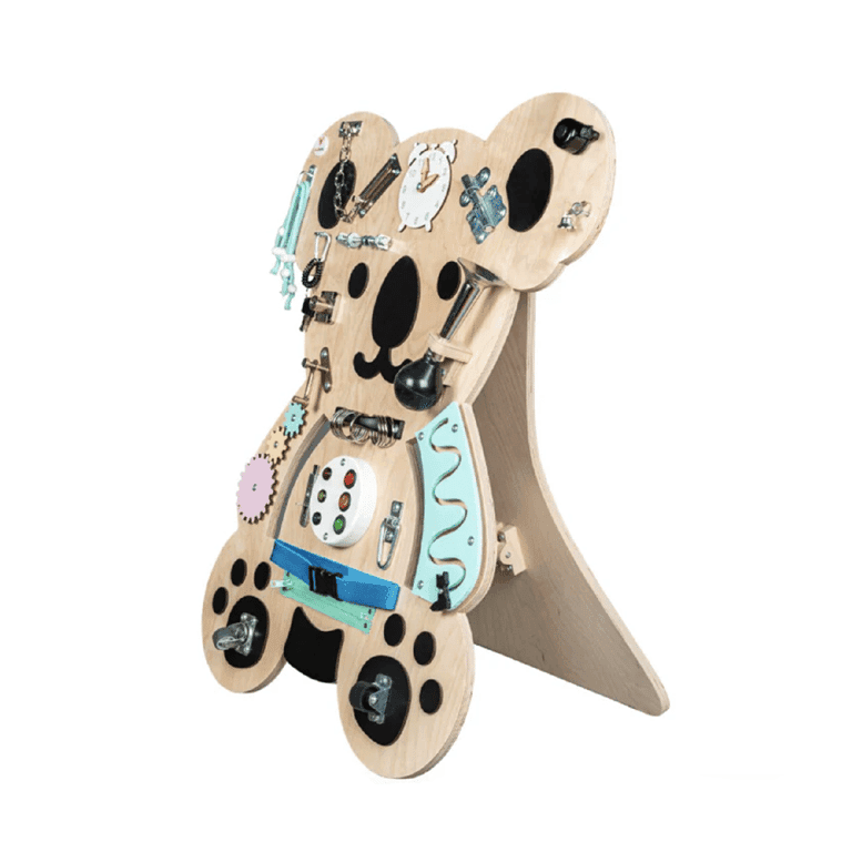 Foxy Family Busy Board Henry il Koala Senza Nome Con Supporto