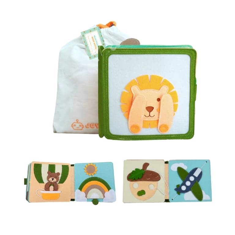 Joymaxx Libro Occupato in Feltro Leone 2