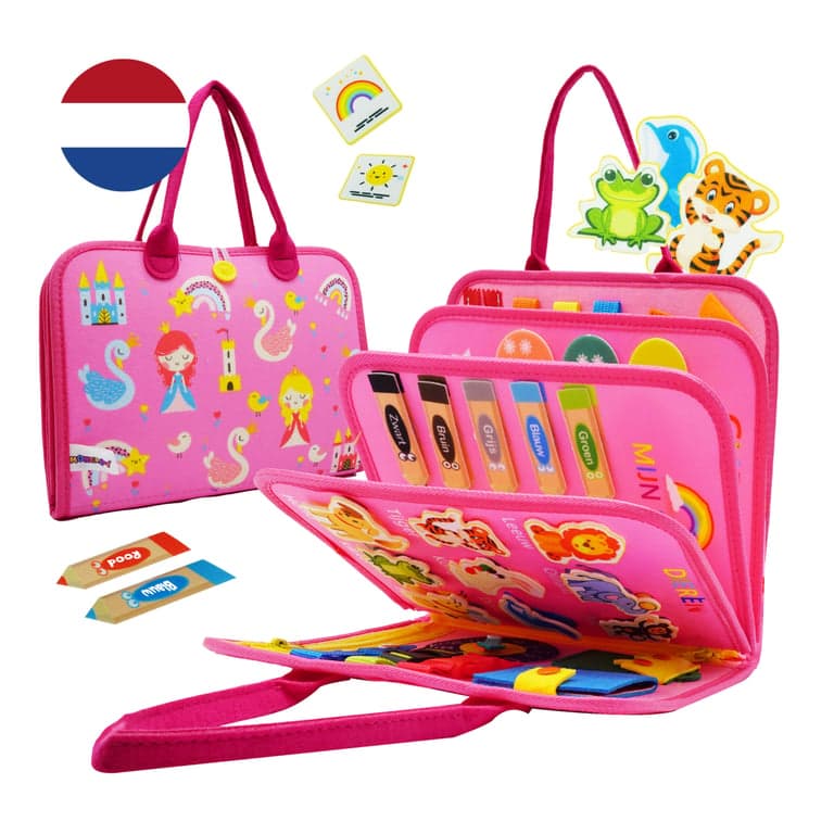Montiplay Libro Montessori Rosa